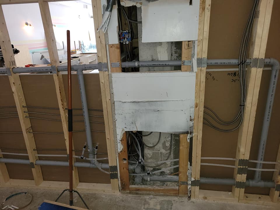 Plumbing installation work by Laframboise Plumbing